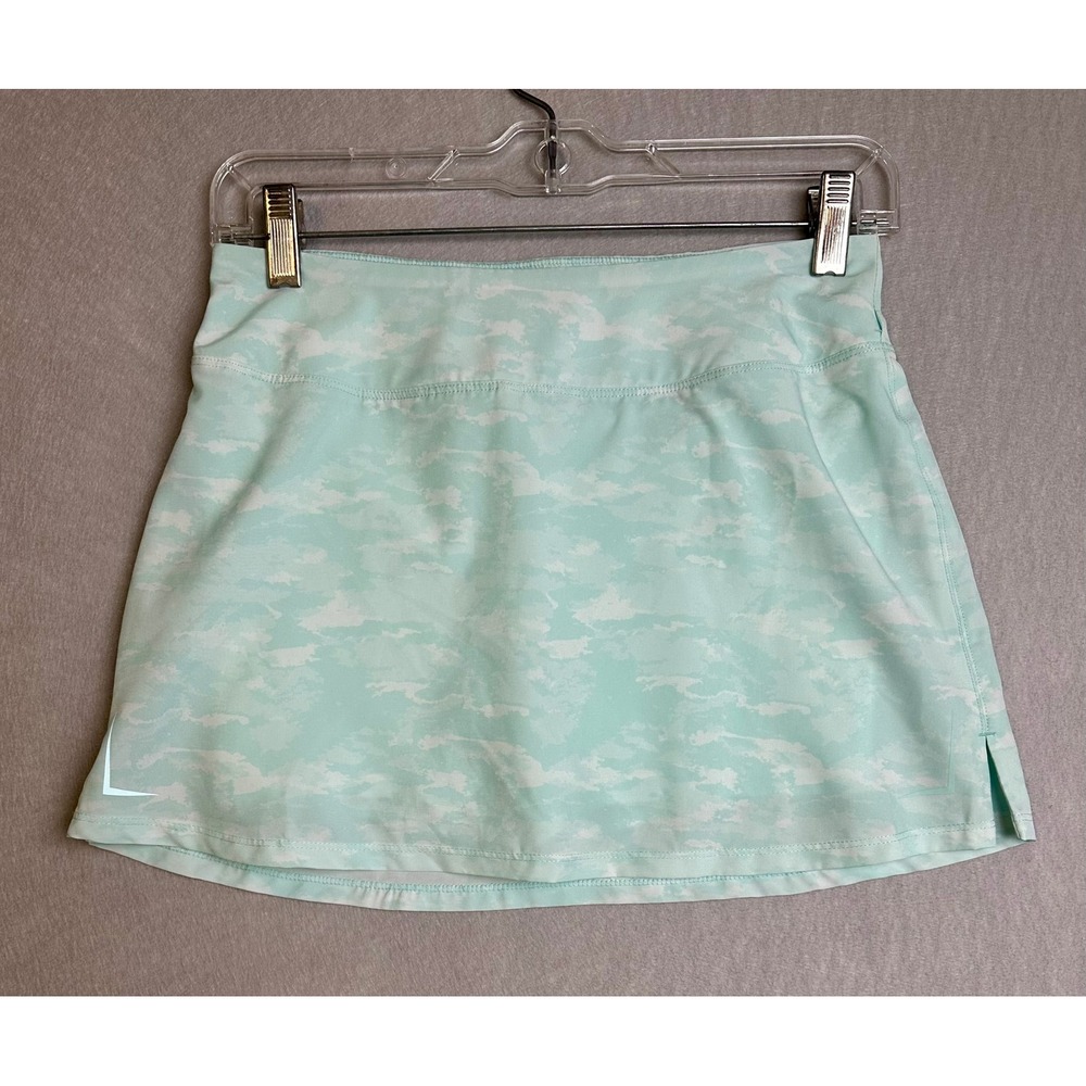 Etonic Womens Mint Green Print Athletic Golf Tennis Skort XS